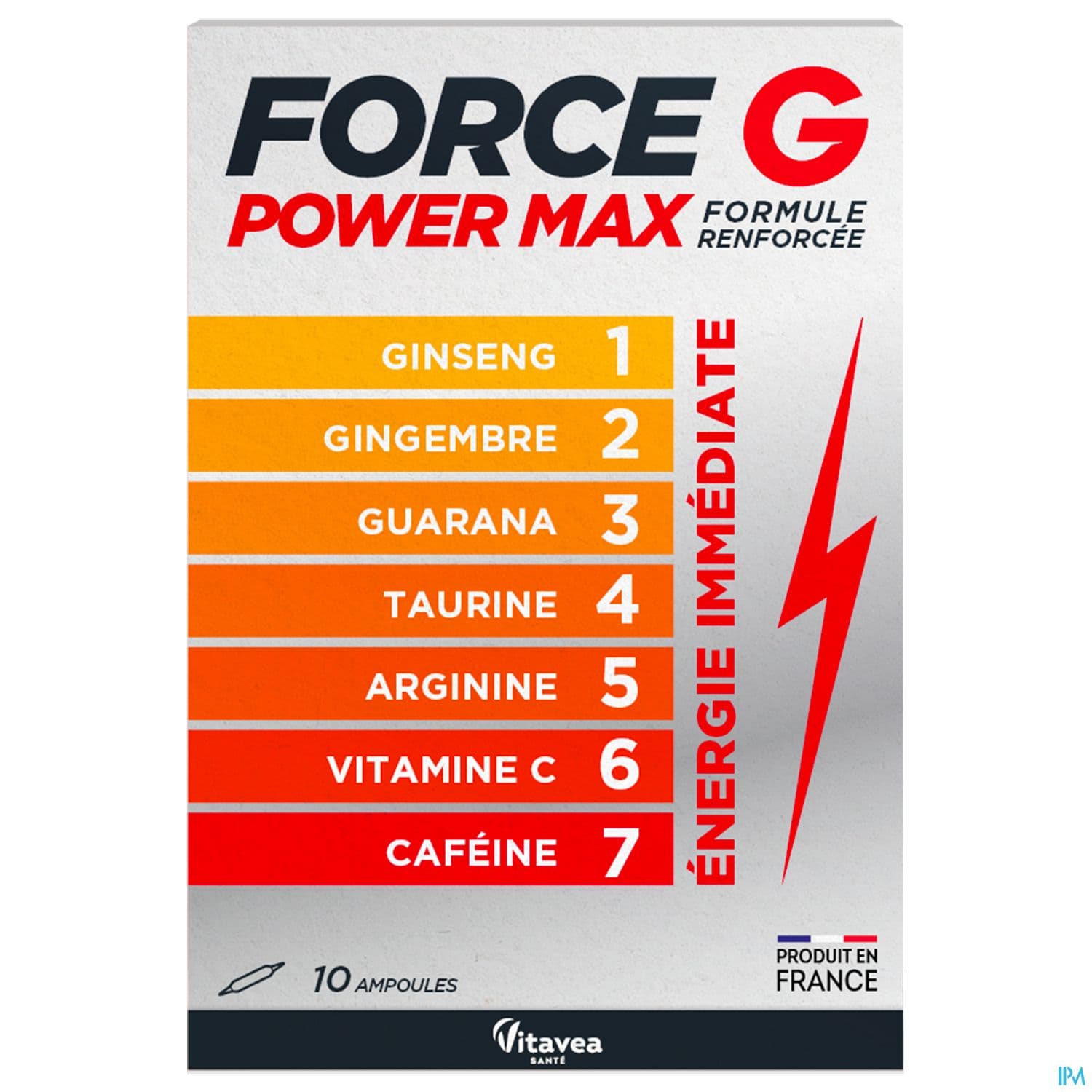 FORCE G POWER MAX 10ML AMP10
