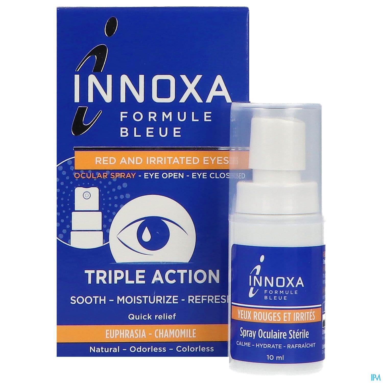 Innoxa Formule Bleu Spray Yeux Rouges Et Irrites 10ml