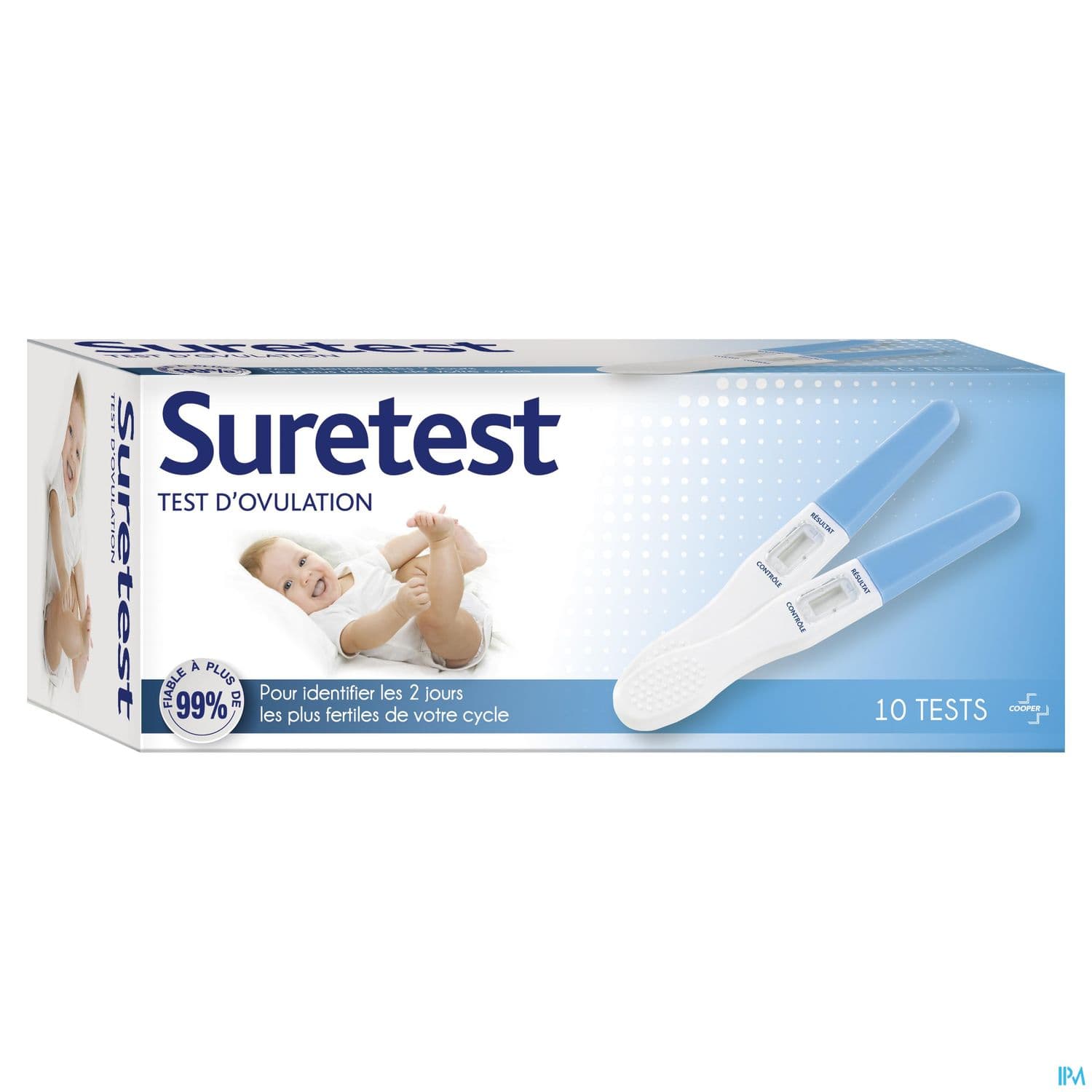 SURETEST TEST OVULATION 10