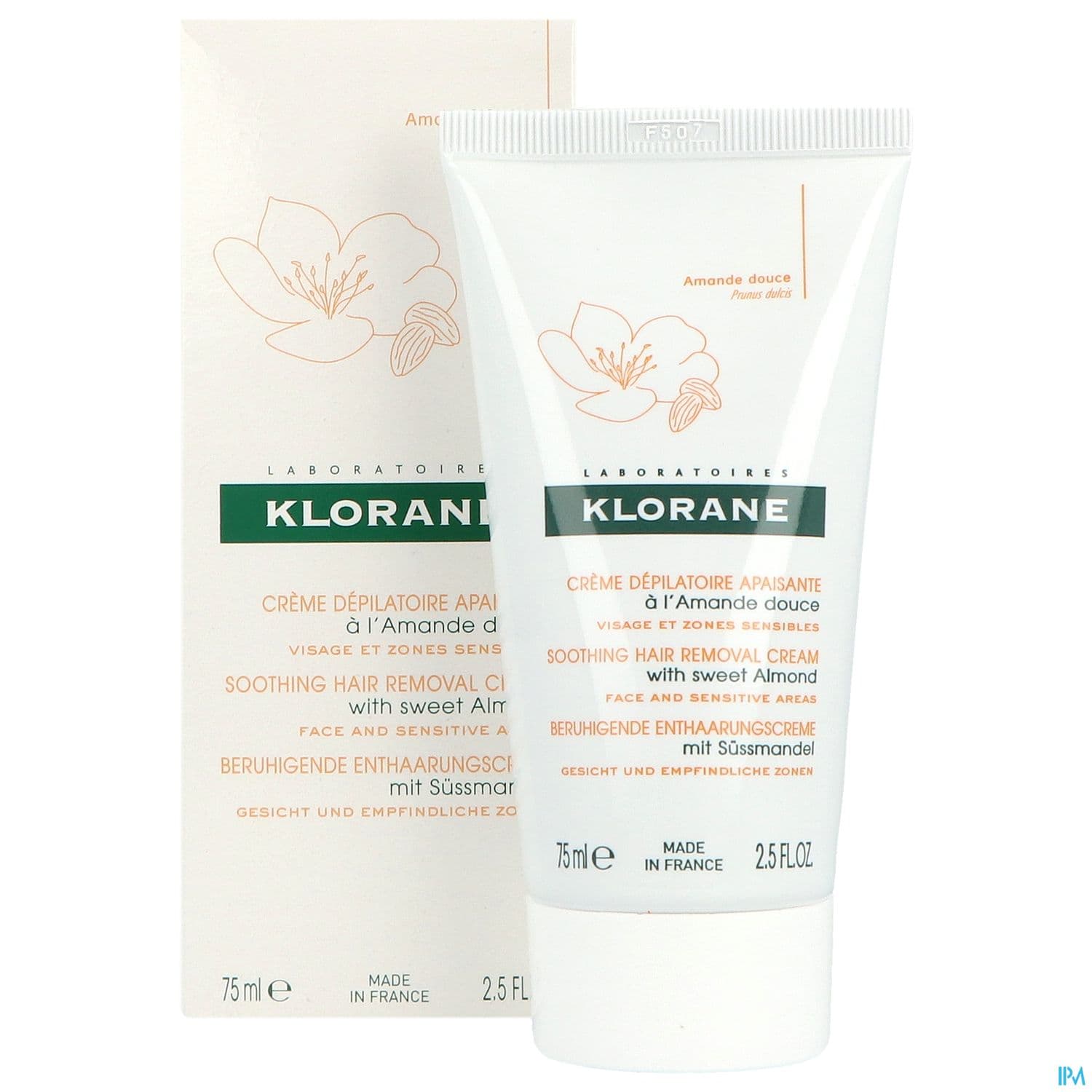 KLORANE CR DEPIL ZONE SENSIBL 75ML