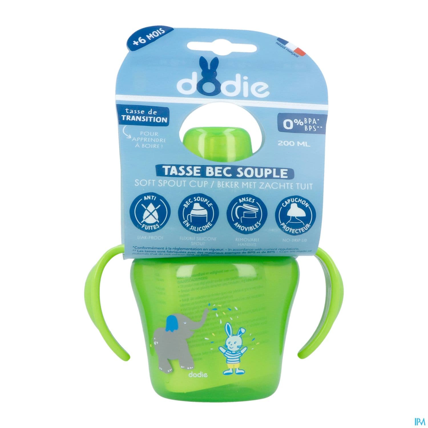 DOD TASSE APPRENTI +6M 200ML VERT