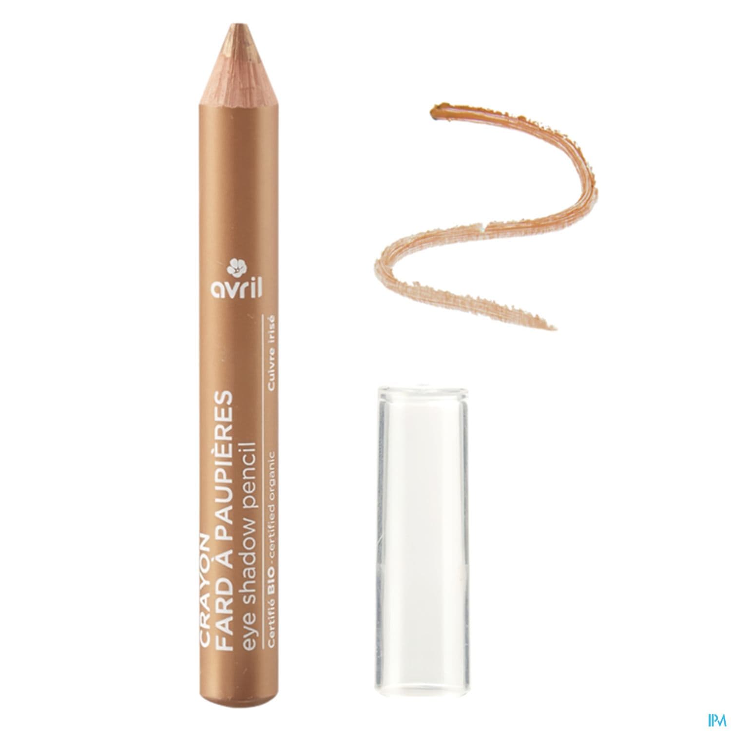 Avril Crayon Fard A Paupieres Cuivre Irise Bio 2g