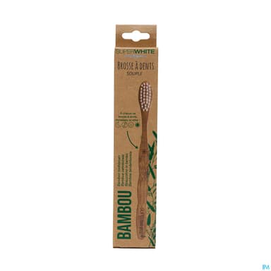 Superwhite Brosse A Dents Bambou Adulte X1