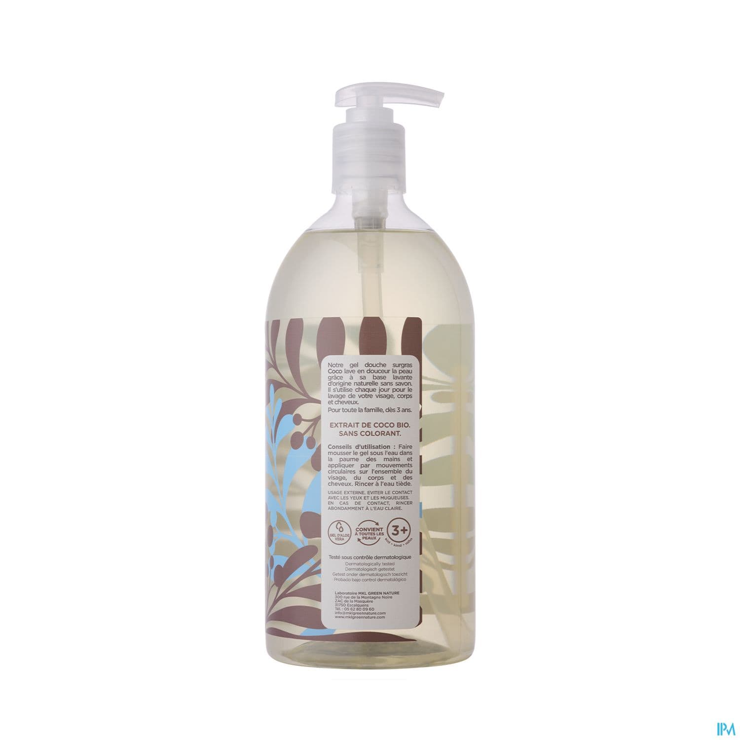 MKL GEL DCH COCO BIO 1L