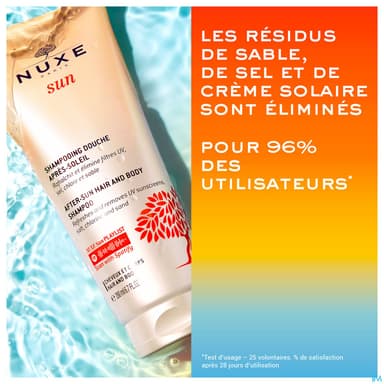 Nuxe Sun Shampooing Douche Apres Soleil Tube 200ml