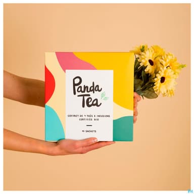 PANDA TEA COFFRET THE INFUS SACH45
