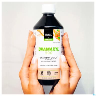 Stc Nutrition Drainaxyl 500 Solution Buvable The Peche 500ml
