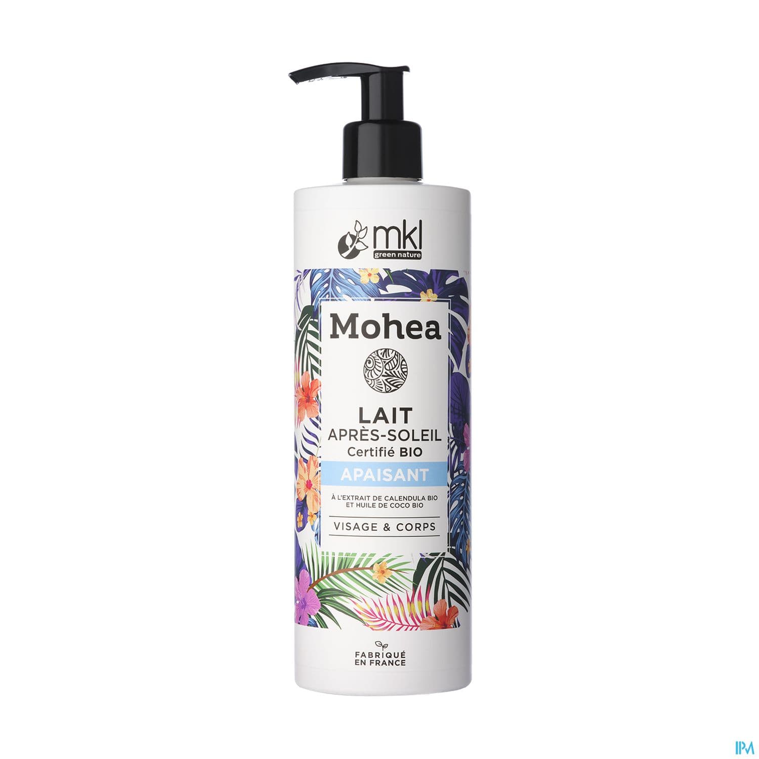 Mkl Green Nature Mohea Lait Apres Soleil Apaisant Bio 400ml