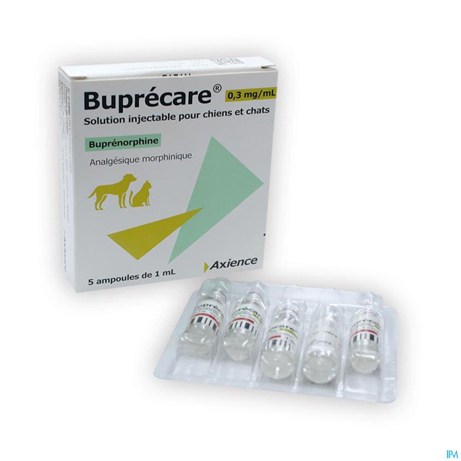 Buprecare 0mg3 Solution Injectable 1ml 5