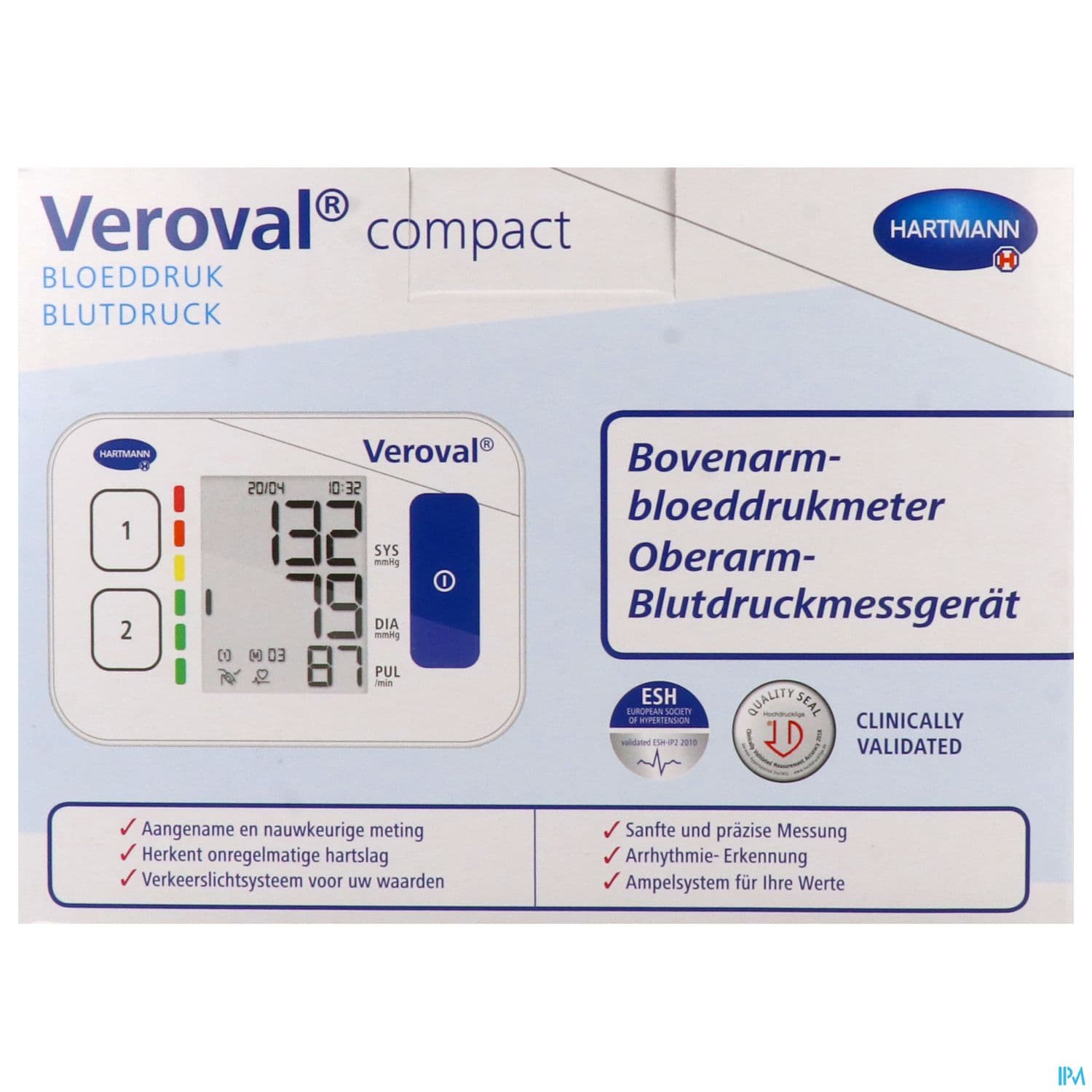 Hartmann Veroval Tensiometre Bras