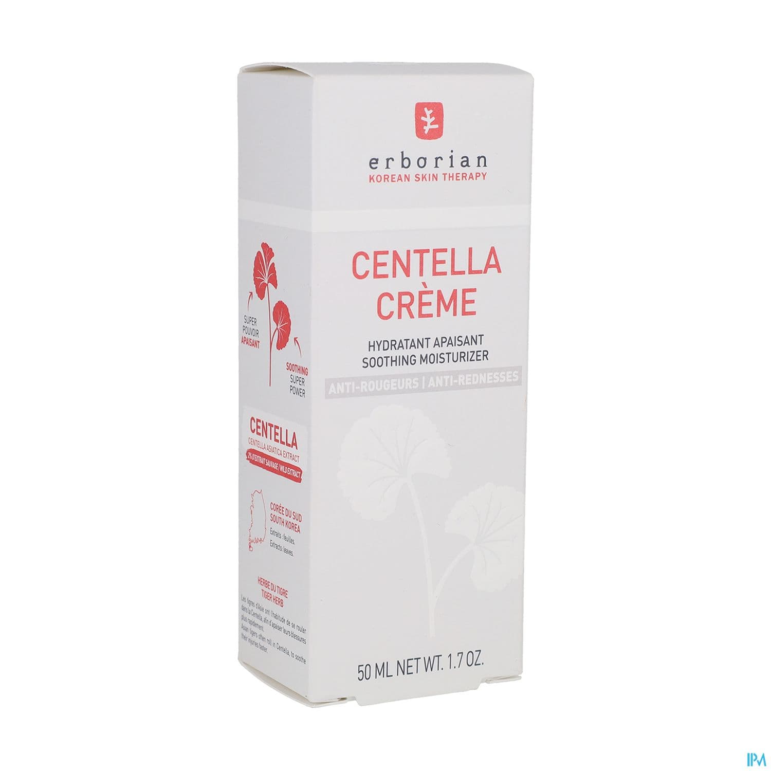 ERBORIAN CENTELLA CR 50ML. — Grande Pharmacie du Centre