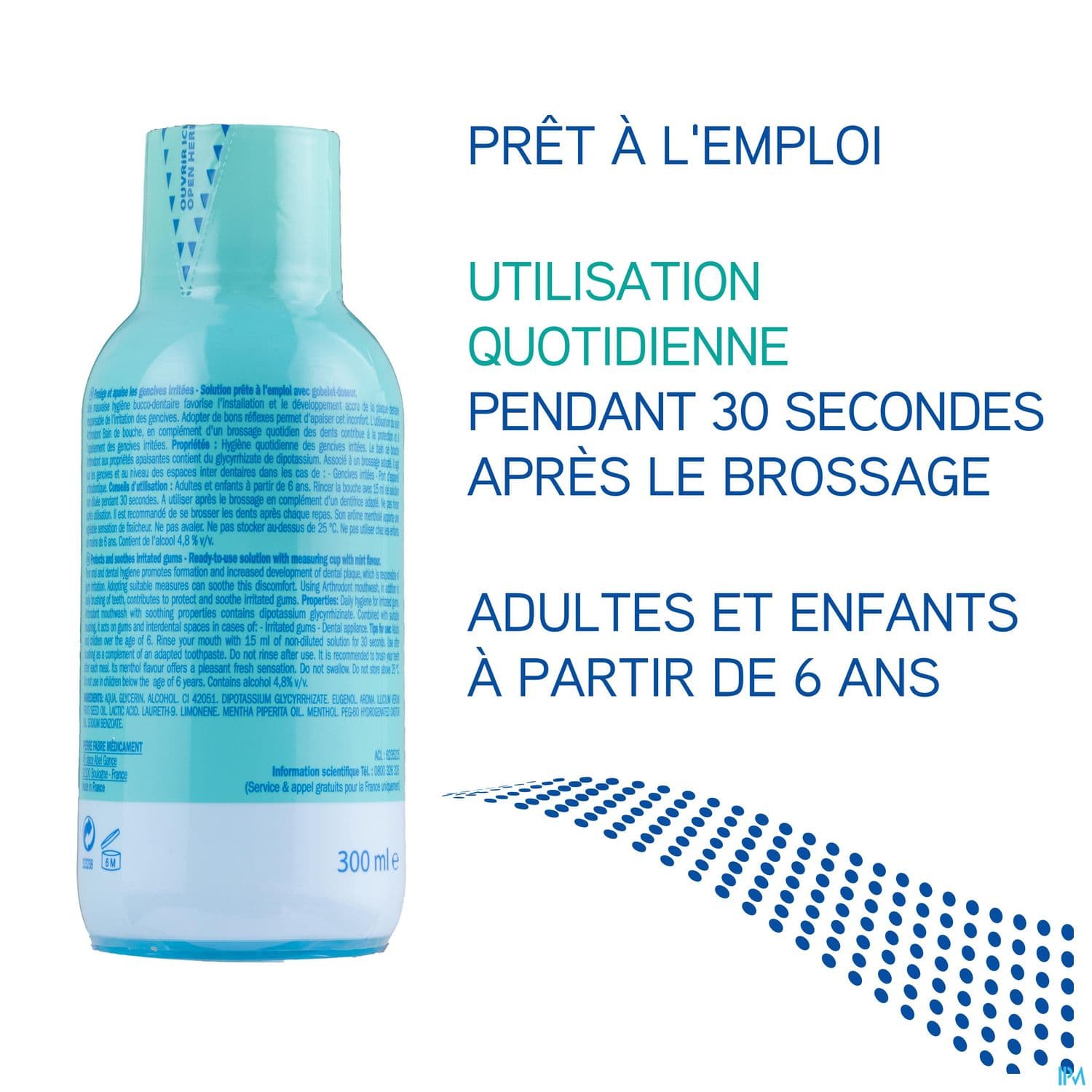 Arthrodont Bain De Bouche Menthe 300ml