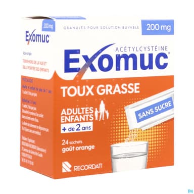 EXOMUC 200MG SACHET 24