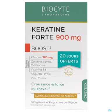 BIOCYTE KERATINE FORTE 900 GELU180
