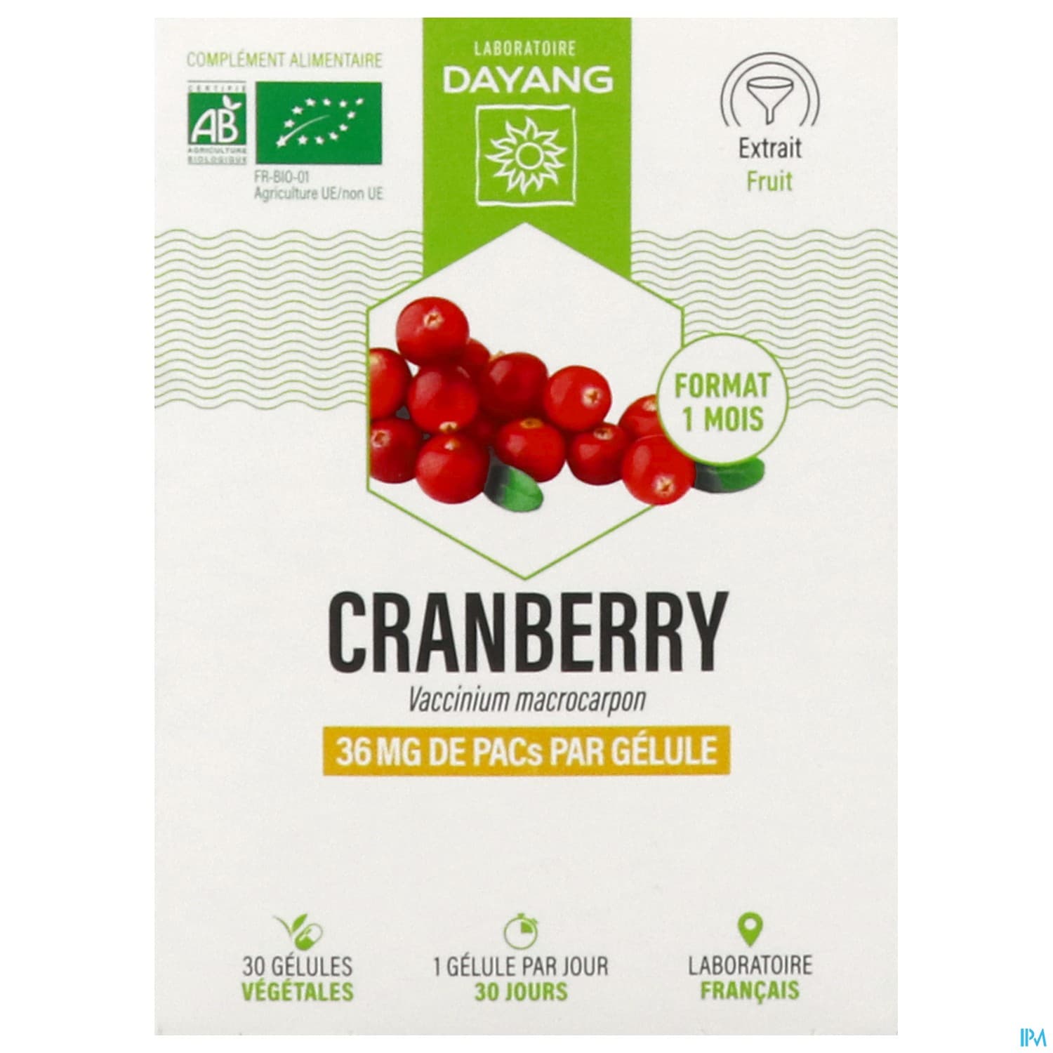 DAYANG CRANBERRY BIO GELULE 30