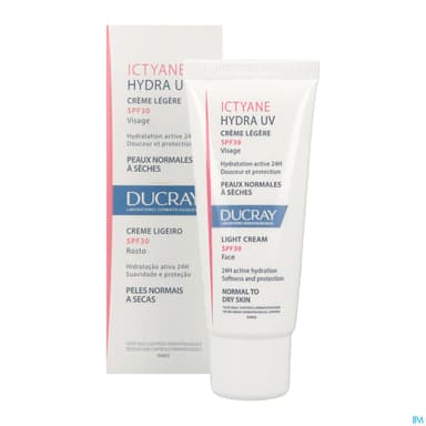 Ducray Ictyane Hydra Uv Creme Legere 40ml