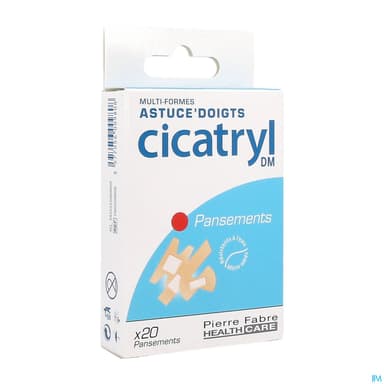 CICATRYL PANS ASTUC DOIGT 20