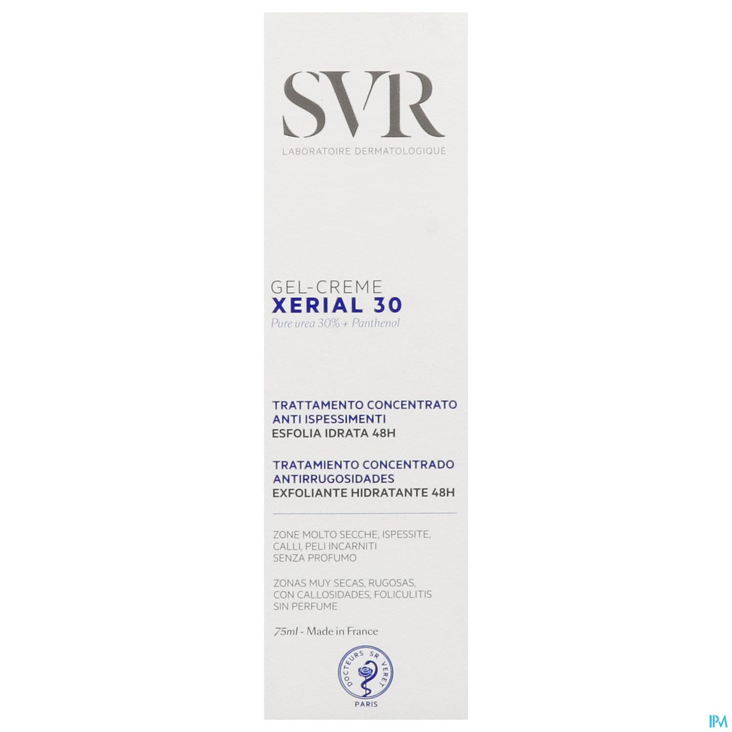 SVR XERIAL 30 GEL CREME 75ML