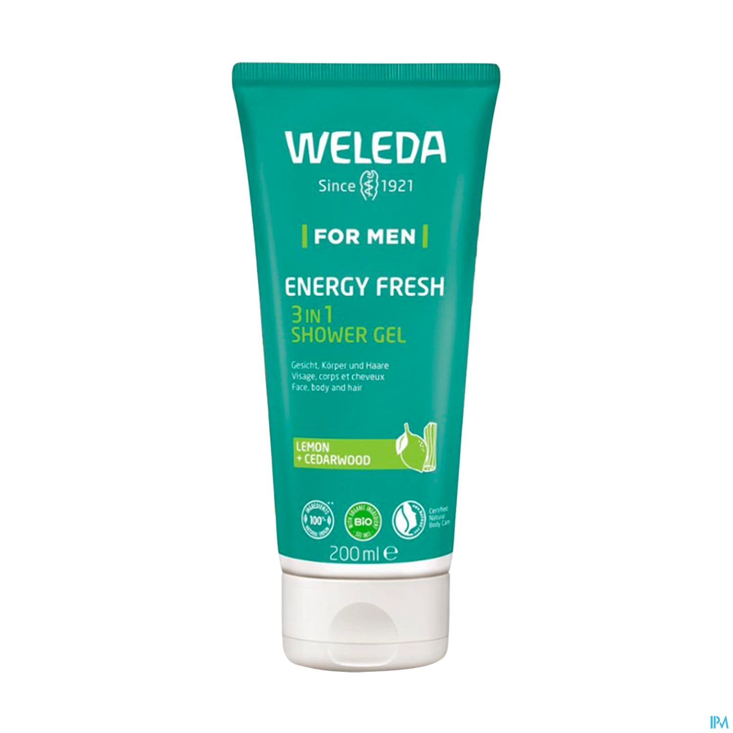 WELEDA HOM GEL DCH ENERGY 200ML — Pharmacie Parc Lann