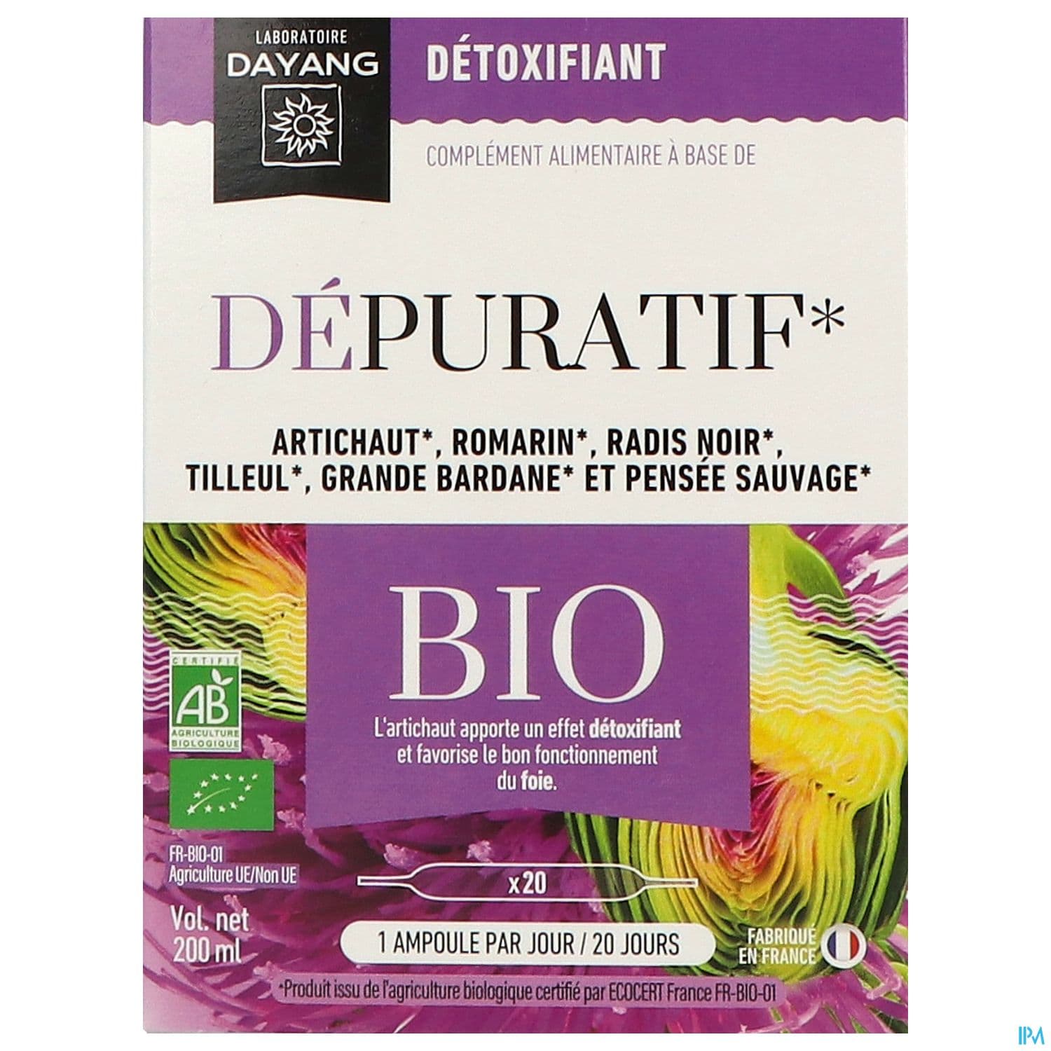 DAYANG DEPURATIF BIO 10ML AMP 20