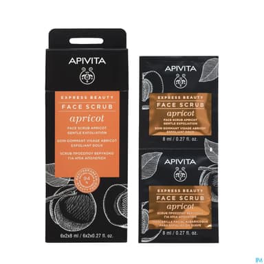 APIVITA GOMMAGE EXPRESS ABRICOT X2