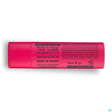 Soleil Noir Stick Levres Fraise Ip 30 4g