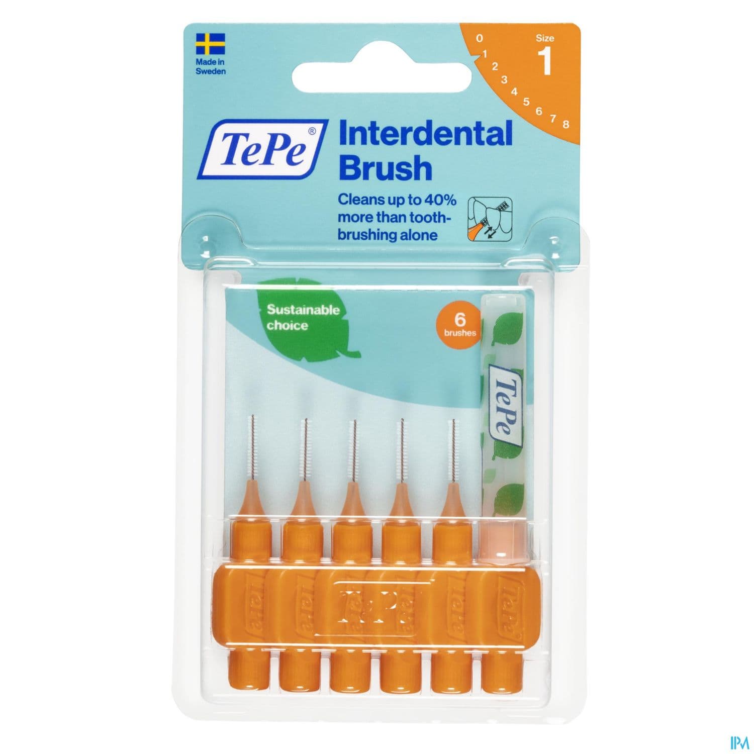 Tepe Brossette Interdentaire Original 0mm45 Orange X6