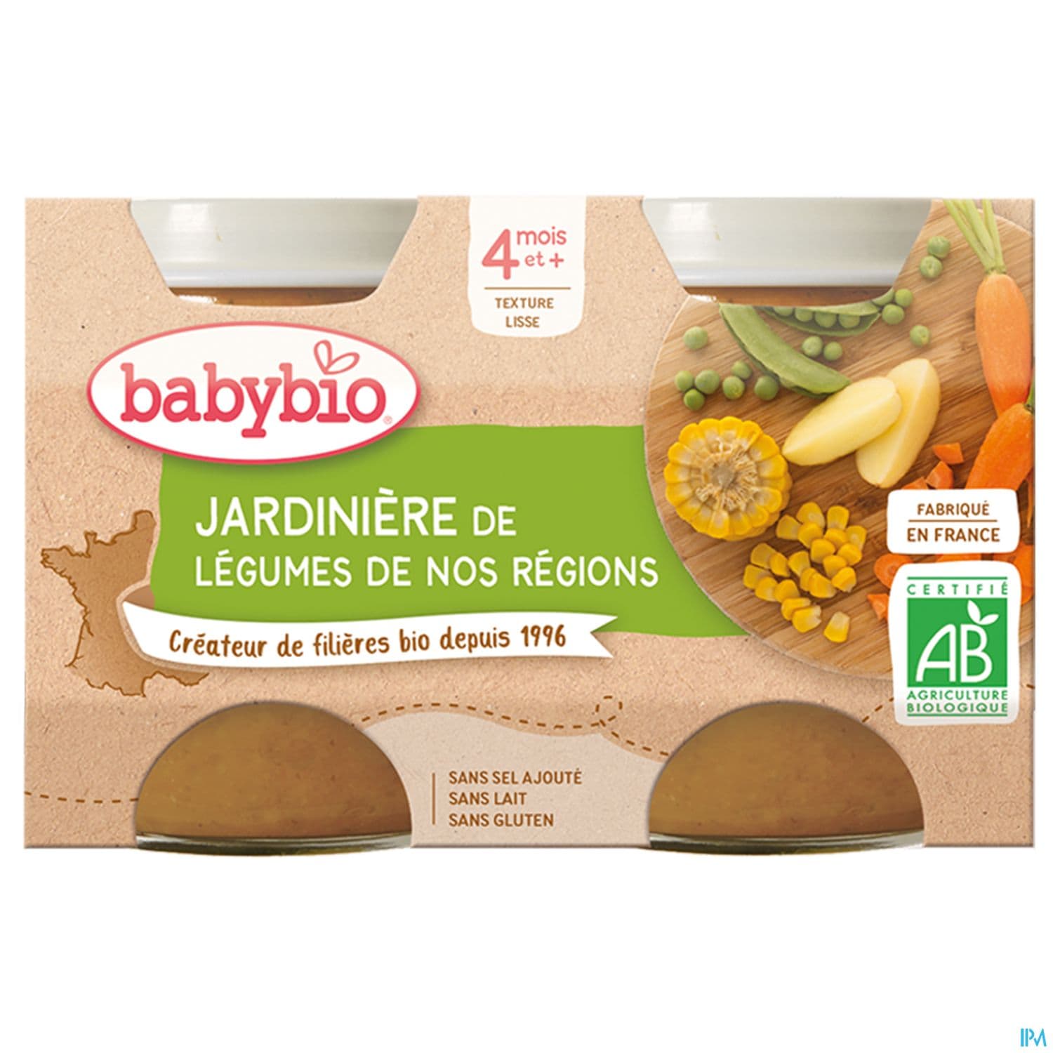 BABYBIO LEGUME 2X130G