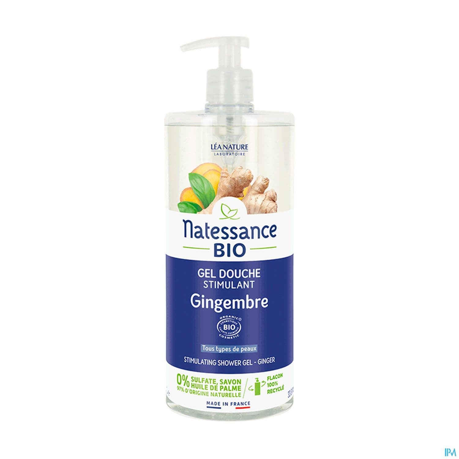 NATESSANCE BIO GEL DCH GINGEMBR 1L