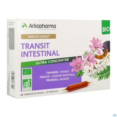 ARKOFL TRANSIT BIO AMP 20 X10ML