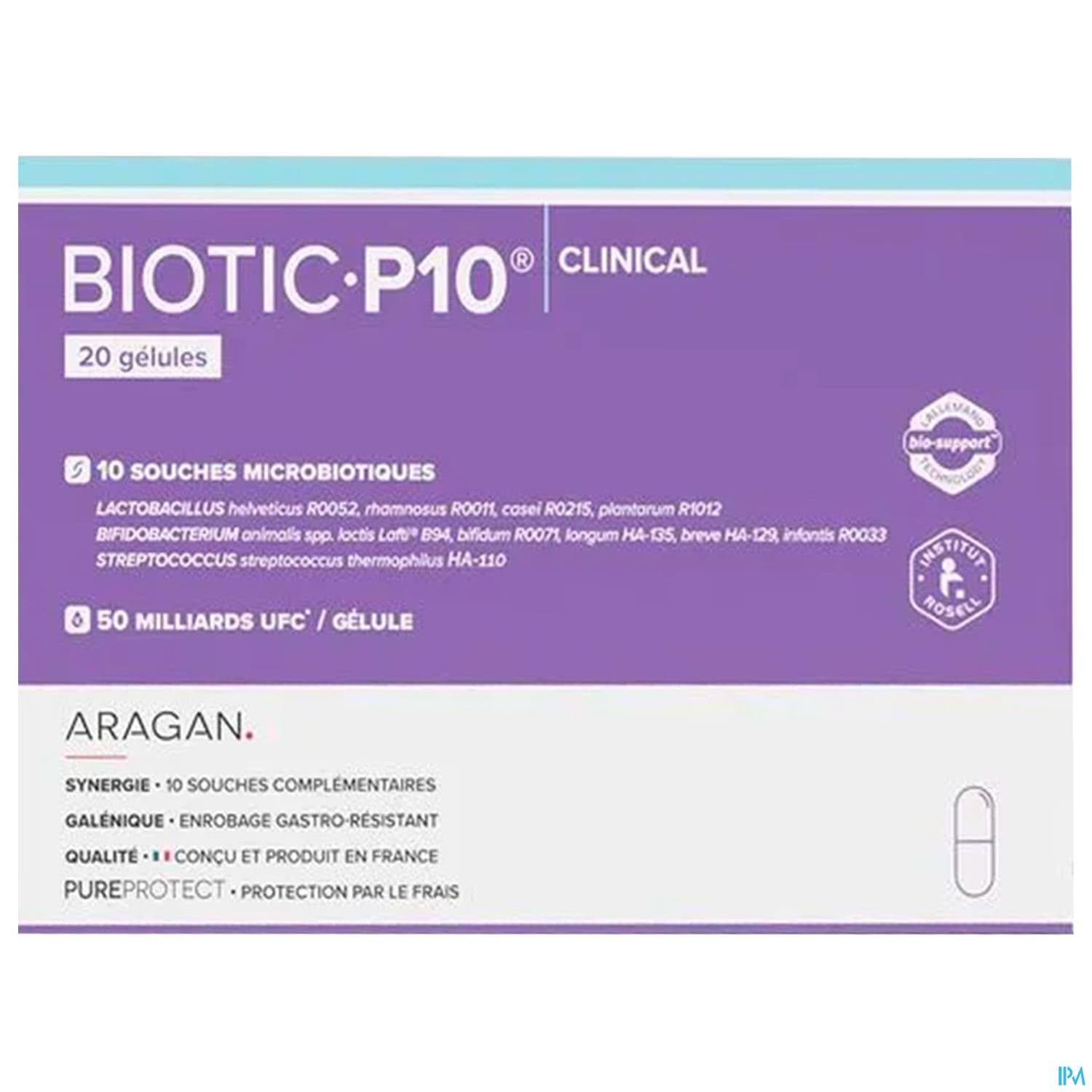 ARAGAN BIOTIC P10 CLINICAL GELUL20