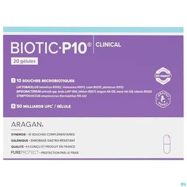 ARAGAN BIOTIC P10 CLINICAL GELUL20