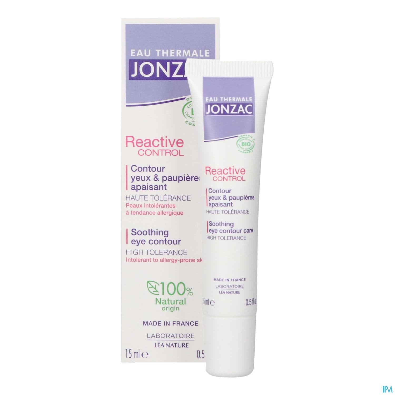 JONZAC REAC CONTROL YEUX PAUP 15ML