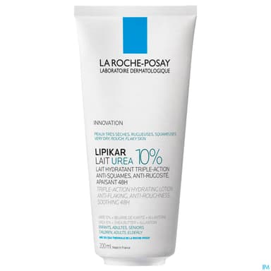 LIPIKAR UREA 10% LAIT 200ML