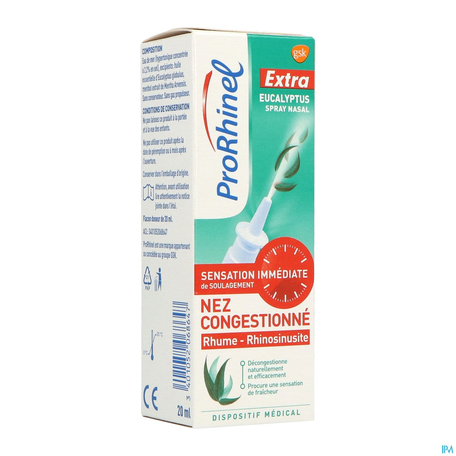 PRORHINEL EXTRA EUCALYP SPRAY 20ML