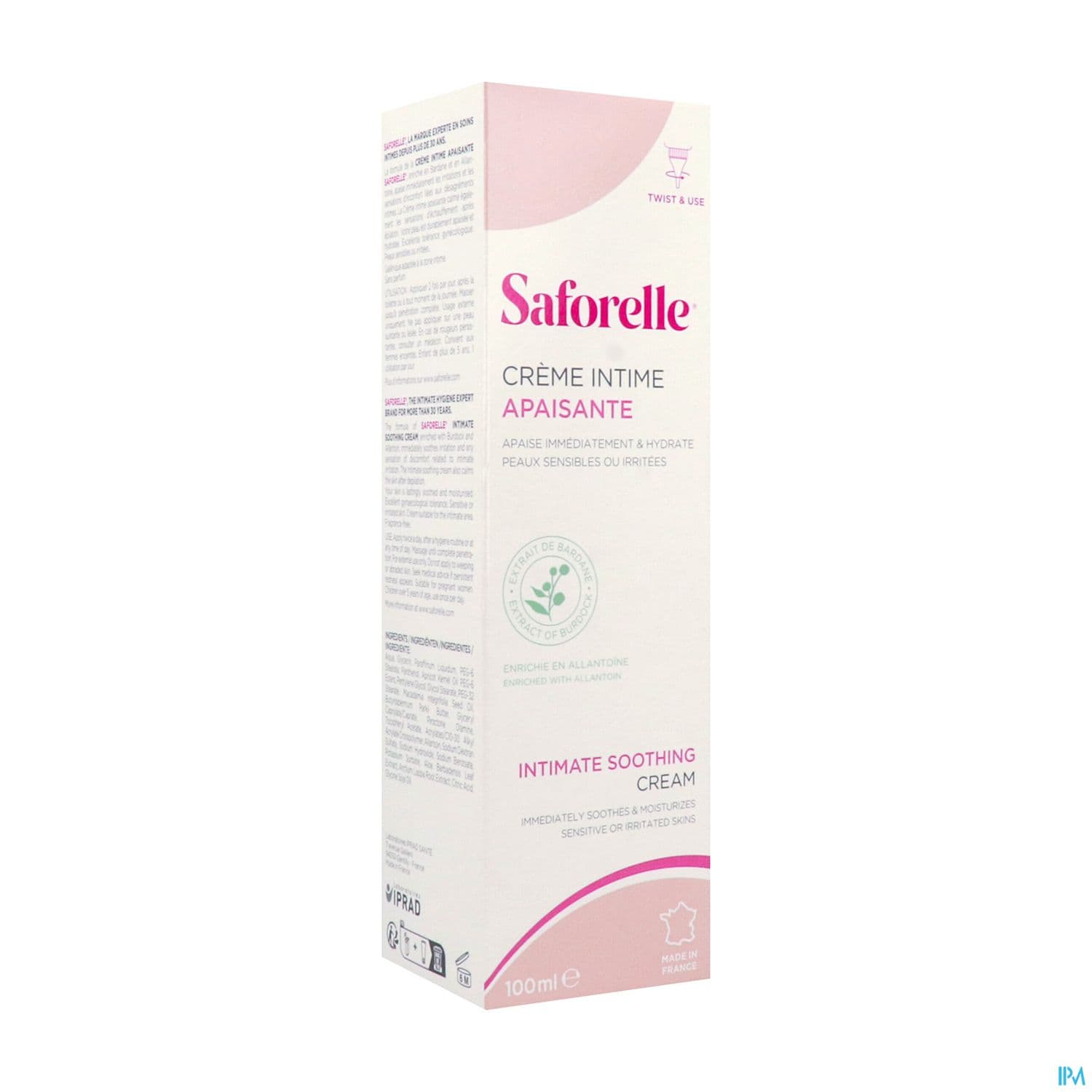 SAFORELLE CR APAISANTE 100ML
