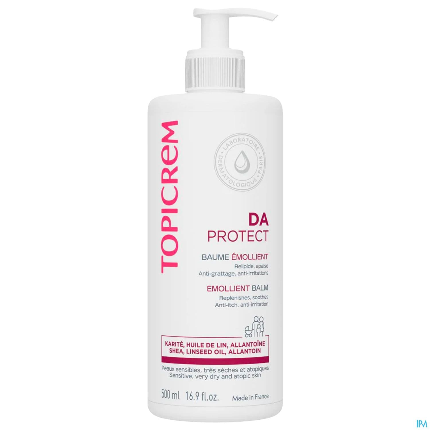 TOPICREM DA PROT BAUM EMOLL 500ML