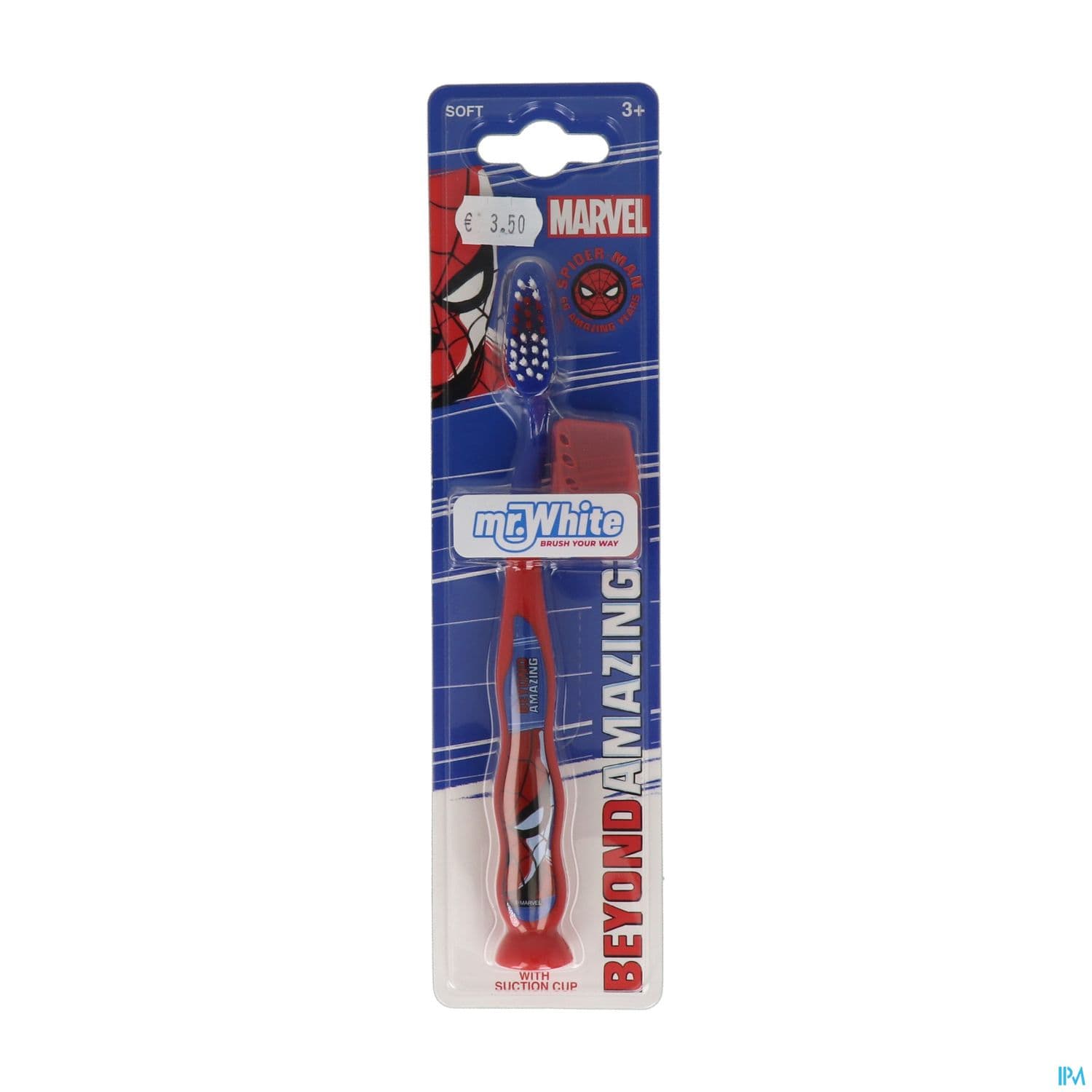 Tinokou Brosse A Dents Ergonomique Spiderman