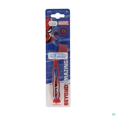 Tinokou Brosse A Dents Ergonomique Spiderman