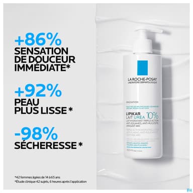 LIPIKAR UREA 10% LAIT 400ML