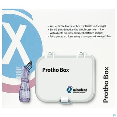 MIRADENT KIT PROTHO BOX + BAD