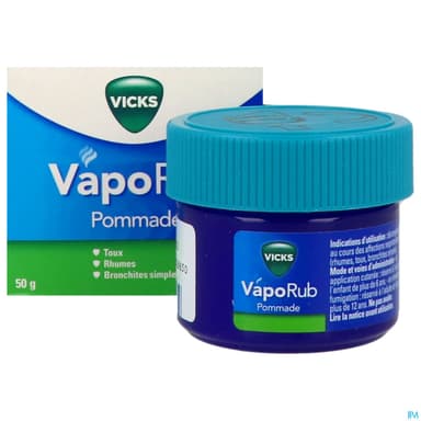 VICKS VAPORUB POT 50G