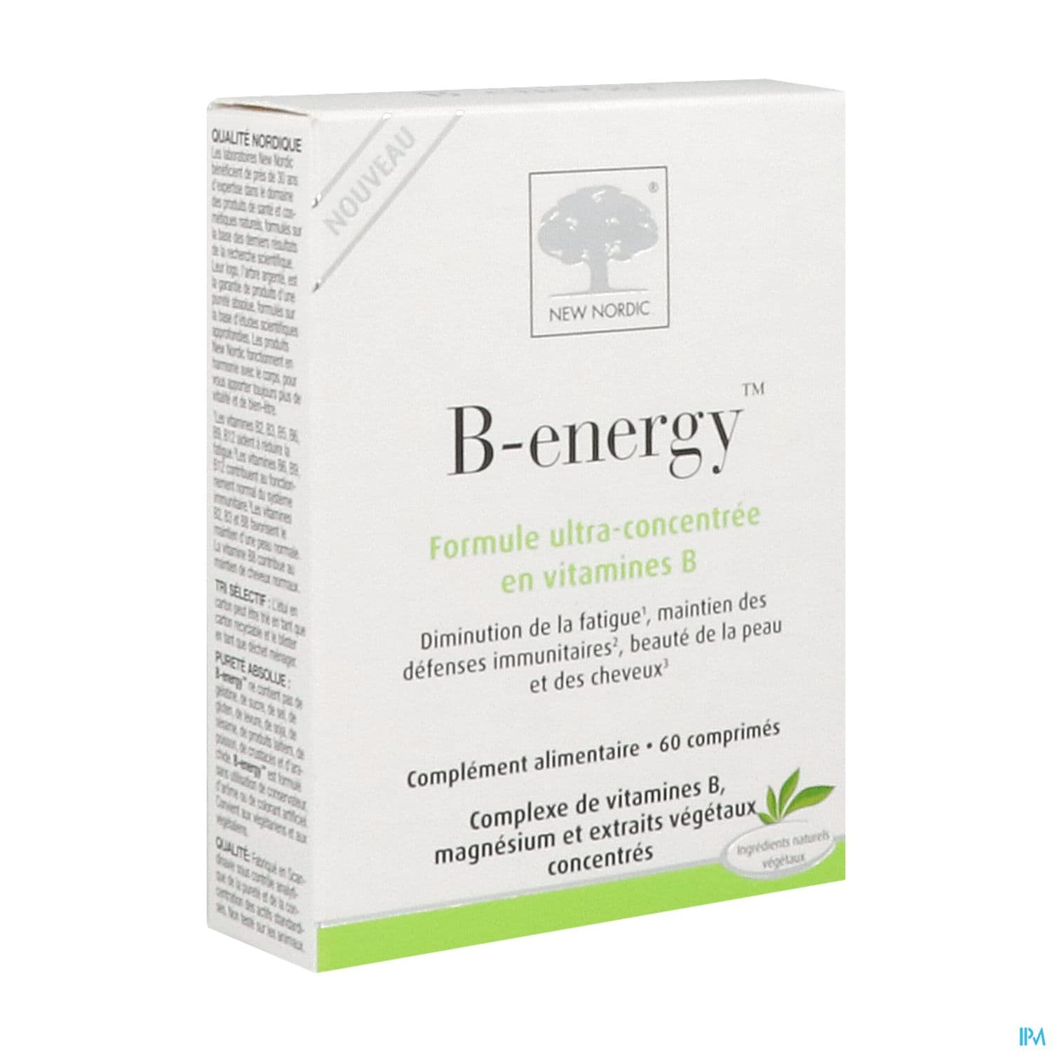 New Nordic B Energy Comprime 60