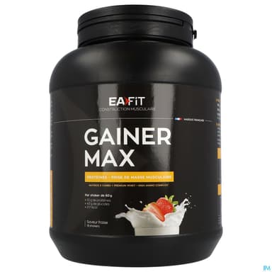 Eafit Gainer Max Poudre Pour Boisson Fraise 1kg1