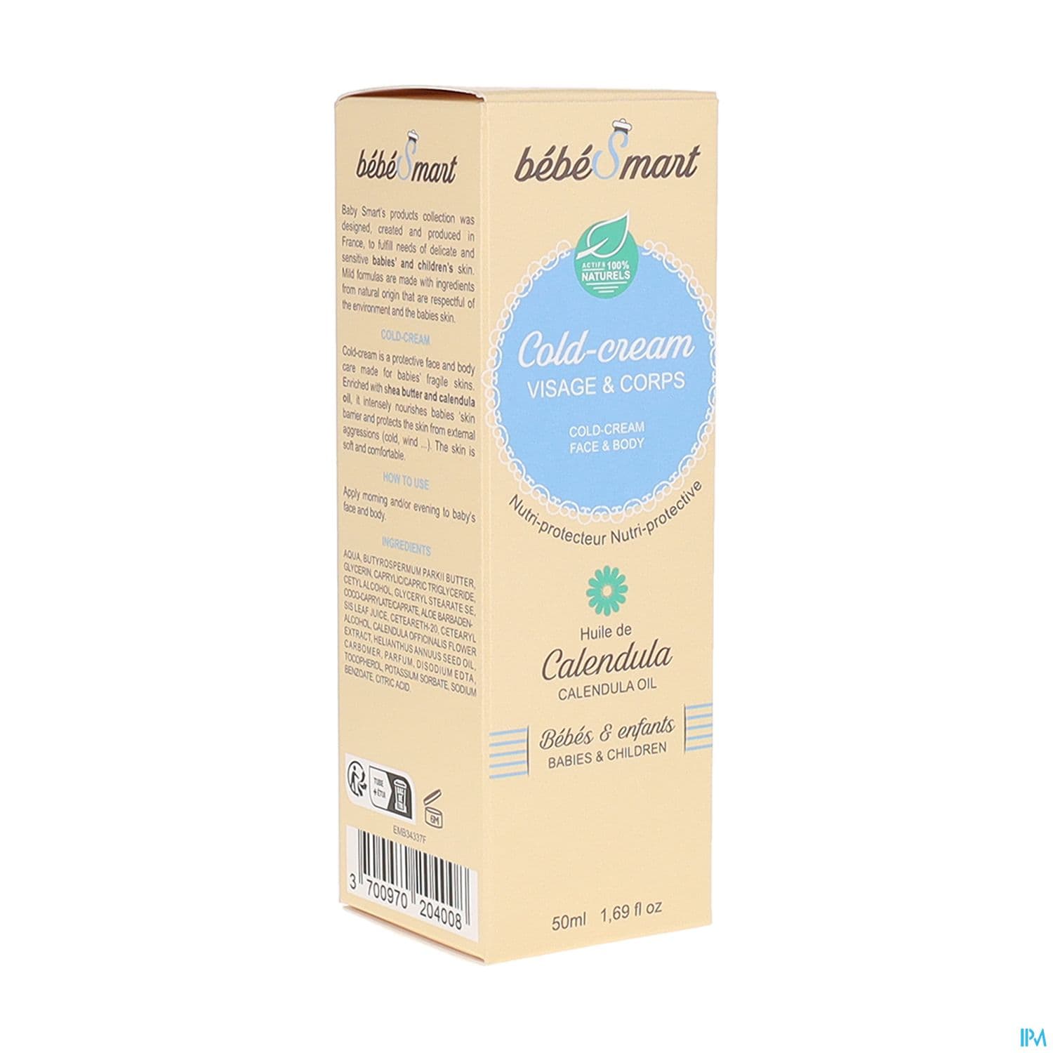 Bebe Smart Cold Cream Visage Et Corps 50ml