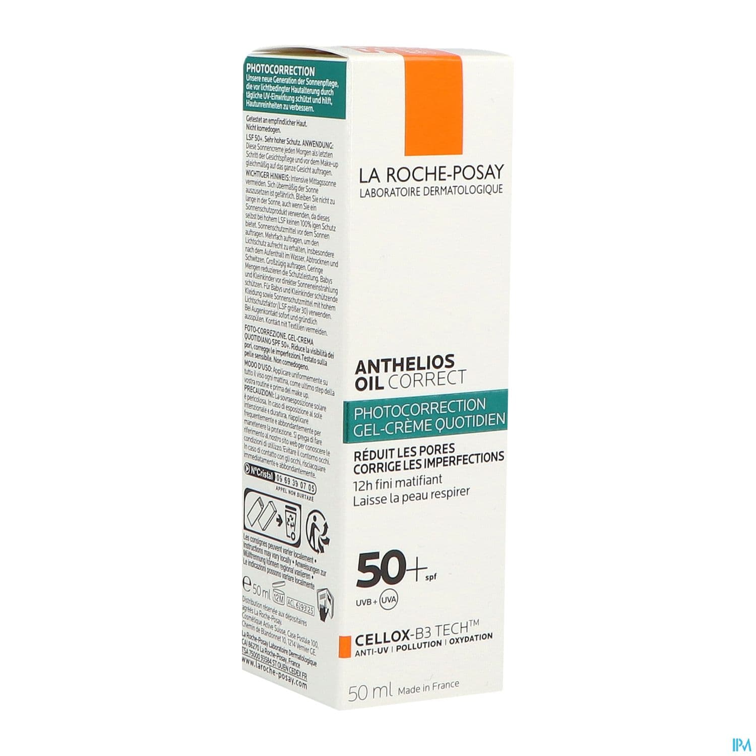 ANTHELIOS 50+ OIL CORRECT 50ML