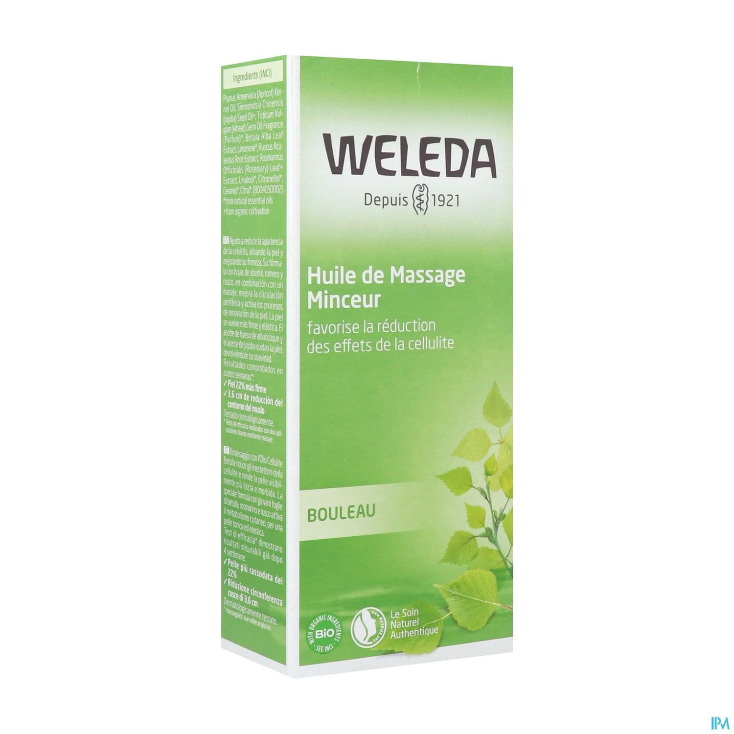 WELEDA HLE MASSAGE MINCEUR 200ML — Pharmacie Parc Lann