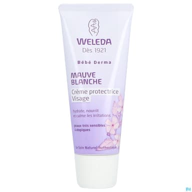 Weleda Mauve Blanche Bebe Creme Protectrice Visage 50ml