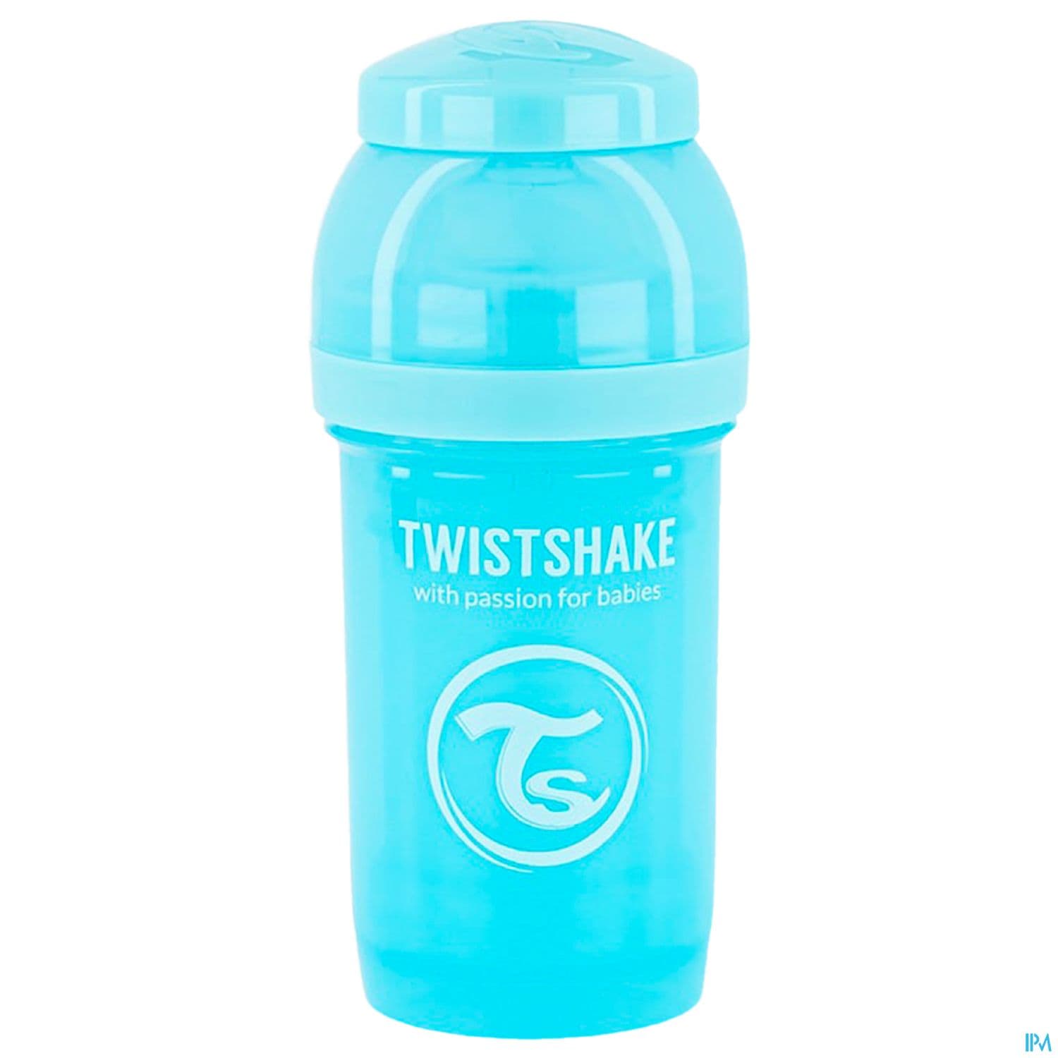 TWISTSHAKE BIB 180ML BLEU PAST 0M+