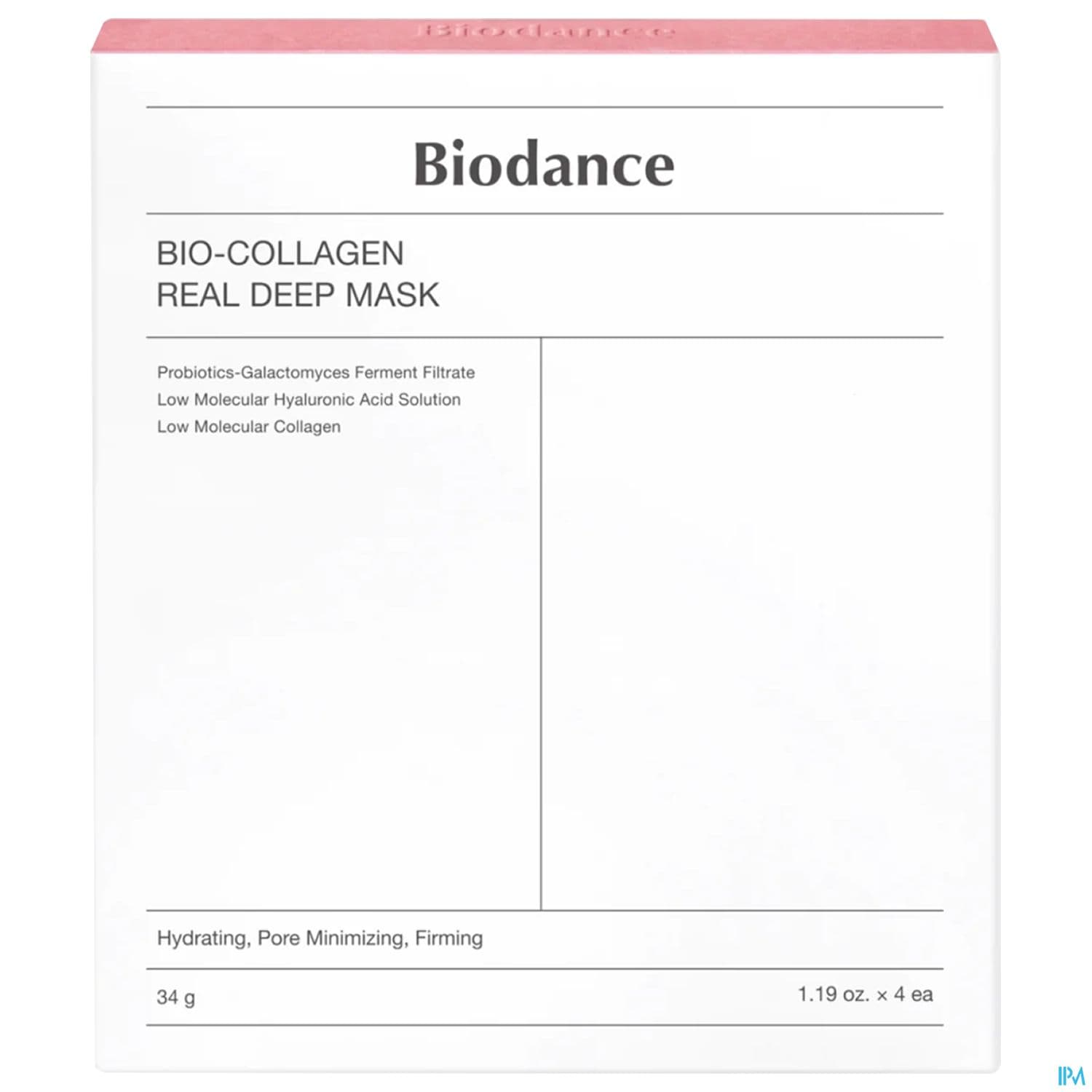 Biodance Bio-Collagen Real Deep Mask 1Box (4ea)